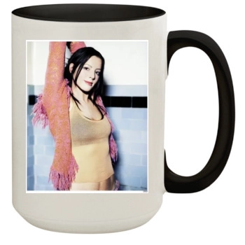 Sarah McLachlan 15oz Colored Inner & Handle Mug