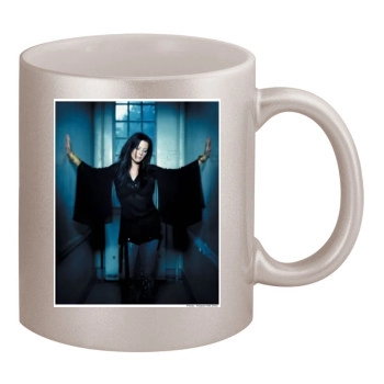 Sarah McLachlan 11oz Metallic Silver Mug