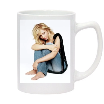 Sarah Michelle Gellar 14oz White Statesman Mug