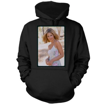 Sarah Michelle Gellar Mens Pullover Hoodie Sweatshirt