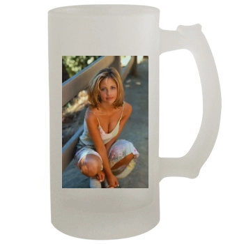 Sarah Michelle Gellar 16oz Frosted Beer Stein