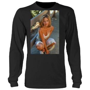 Sarah Michelle Gellar Men's Heavy Long Sleeve TShirt