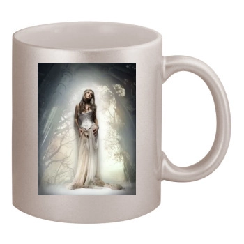 Sarah Brightman 11oz Metallic Silver Mug