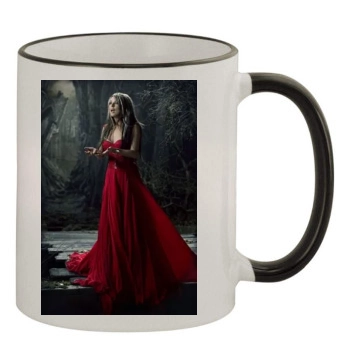 Sarah Brightman 11oz Colored Rim & Handle Mug