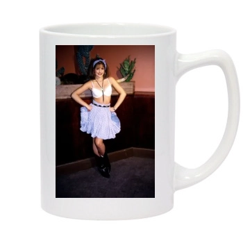 Sarah Michelle Gellar 14oz White Statesman Mug