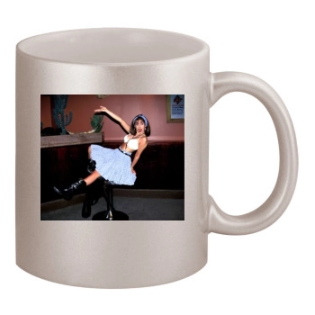 Sarah Michelle Gellar 11oz Metallic Silver Mug