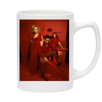 Sarah Michelle Gellar 14oz White Statesman Mug