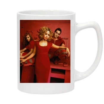 Sarah Michelle Gellar 14oz White Statesman Mug