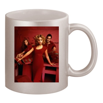 Sarah Michelle Gellar 11oz Metallic Silver Mug