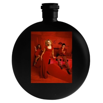 Sarah Michelle Gellar Round Flask