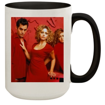 Sarah Michelle Gellar 15oz Colored Inner & Handle Mug