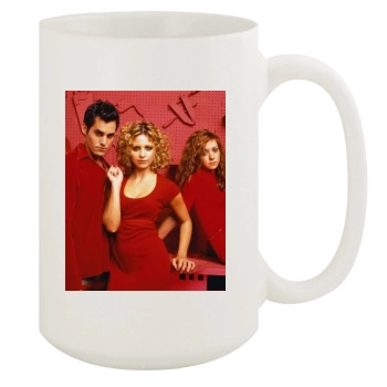 Sarah Michelle Gellar 15oz White Mug