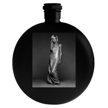 Sarah Michelle Gellar Round Flask