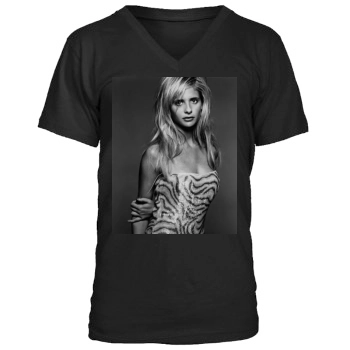 Sarah Michelle Gellar Men's V-Neck T-Shirt