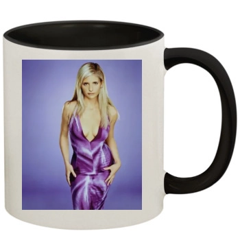 Sarah Michelle Gellar 11oz Colored Inner & Handle Mug