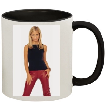 Sarah Michelle Gellar 11oz Colored Inner & Handle Mug