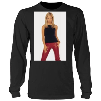 Sarah Michelle Gellar Men's Heavy Long Sleeve TShirt