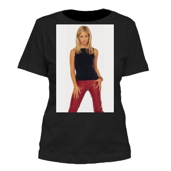 Sarah Michelle Gellar Women's Cut T-Shirt