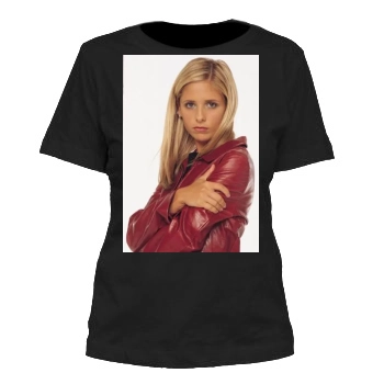 Sarah Michelle Gellar Women's Cut T-Shirt