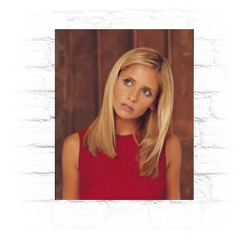 Sarah Michelle Gellar Metal Wall Art