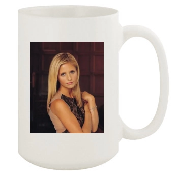 Sarah Michelle Gellar 15oz White Mug