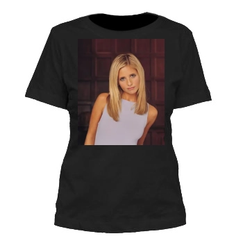 Sarah Michelle Gellar Women's Cut T-Shirt