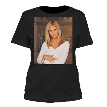 Sarah Michelle Gellar Women's Cut T-Shirt