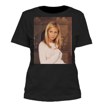 Sarah Michelle Gellar Women's Cut T-Shirt