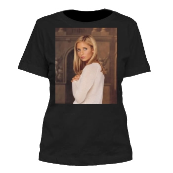 Sarah Michelle Gellar Women's Cut T-Shirt