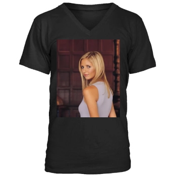 Sarah Michelle Gellar Men's V-Neck T-Shirt