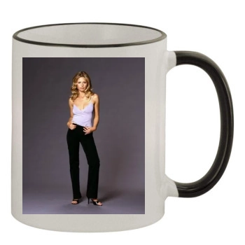 Sarah Michelle Gellar 11oz Colored Rim & Handle Mug