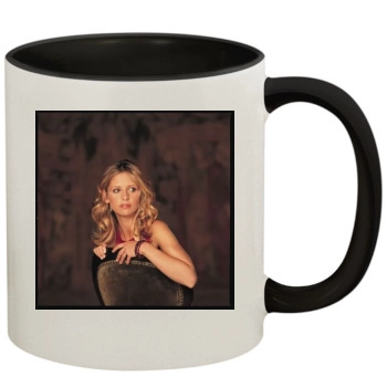 Sarah Michelle Gellar 11oz Colored Inner & Handle Mug