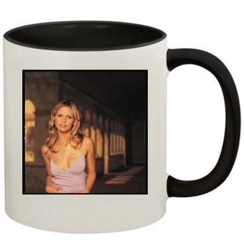 Sarah Michelle Gellar 11oz Colored Inner & Handle Mug