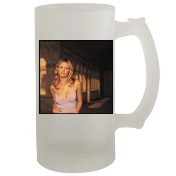 Sarah Michelle Gellar 16oz Frosted Beer Stein