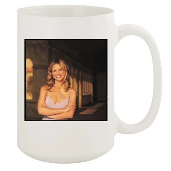 Sarah Michelle Gellar 15oz White Mug