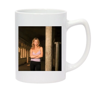 Sarah Michelle Gellar 14oz White Statesman Mug