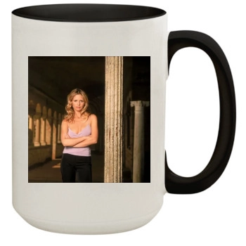 Sarah Michelle Gellar 15oz Colored Inner & Handle Mug