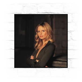 Sarah Michelle Gellar Metal Wall Art