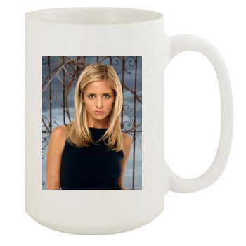 Sarah Michelle Gellar 15oz White Mug