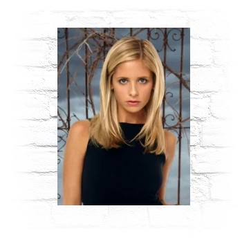 Sarah Michelle Gellar Metal Wall Art