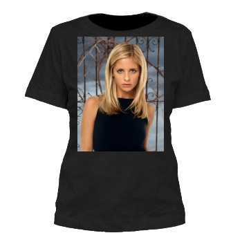 Sarah Michelle Gellar Women's Cut T-Shirt