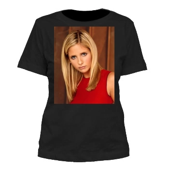 Sarah Michelle Gellar Women's Cut T-Shirt