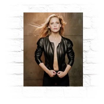 Sarah Michelle Gellar Metal Wall Art