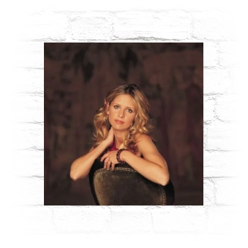 Sarah Michelle Gellar Metal Wall Art