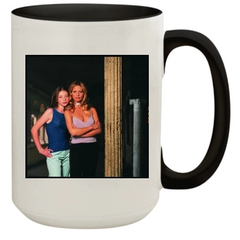 Sarah Michelle Gellar 15oz Colored Inner & Handle Mug