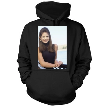 Sarah Michelle Gellar Mens Pullover Hoodie Sweatshirt