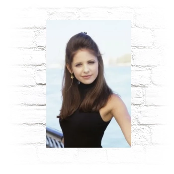 Sarah Michelle Gellar Metal Wall Art