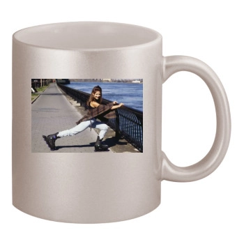 Sarah Michelle Gellar 11oz Metallic Silver Mug