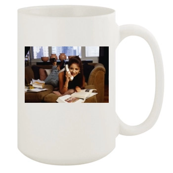 Sarah Michelle Gellar 15oz White Mug