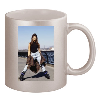 Sarah Michelle Gellar 11oz Metallic Silver Mug